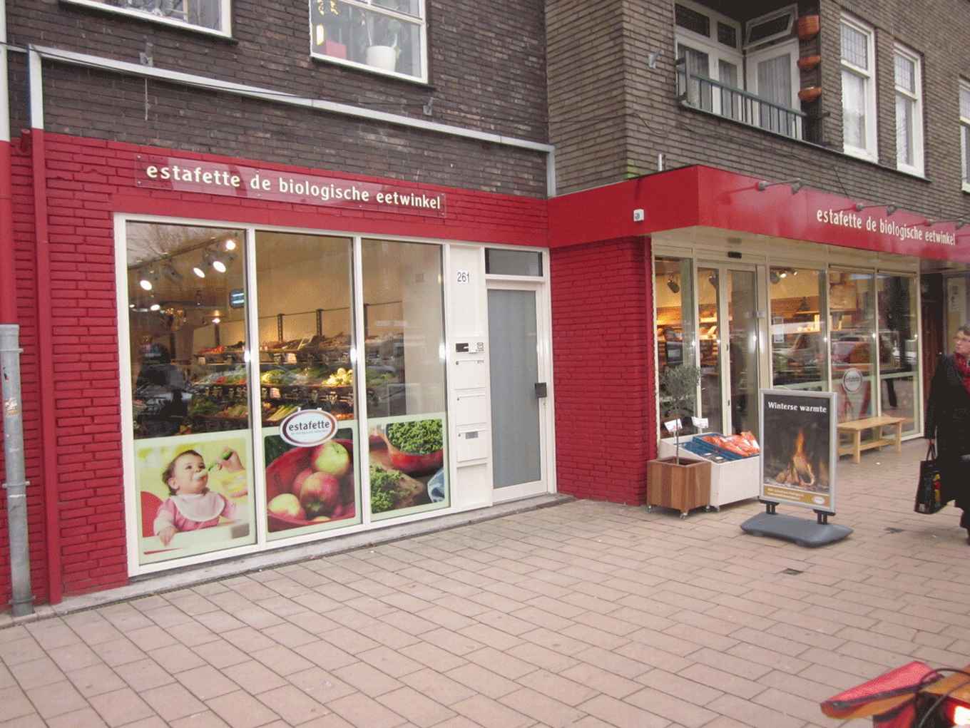 Biologische eetwinkel